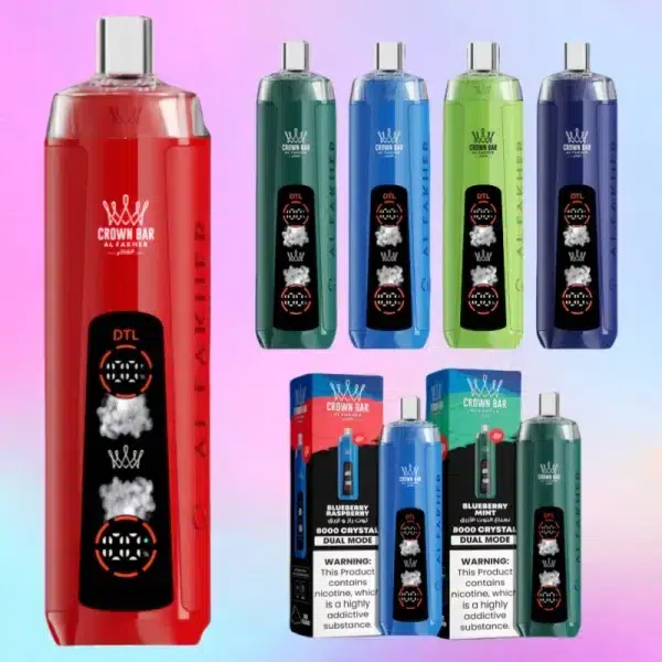Kupite Al Fakher Crystal 8000 Puffs | Ugodna veleprodajna cena